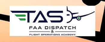 Promotion banner from press release about customer case with TAS FAA Dispatch and Flight Operations Academy