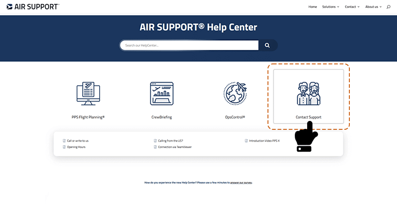 Contact Support via Our New Online help Center