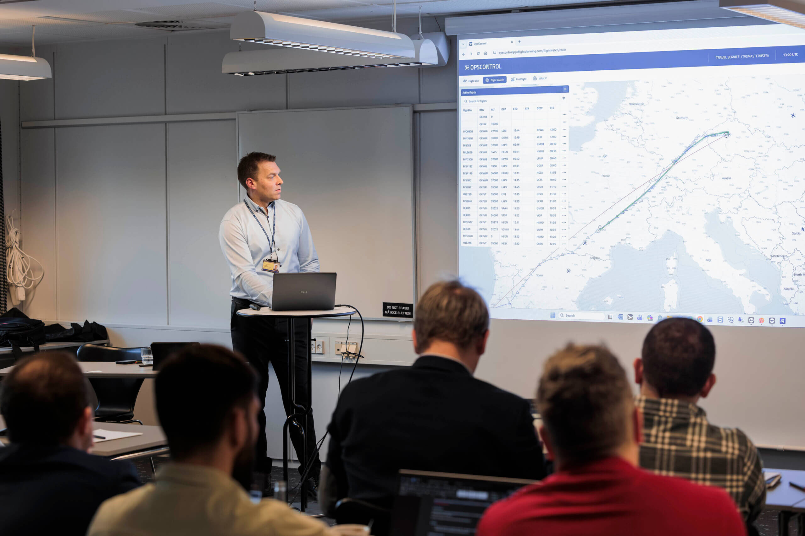 UGM2026 Training Session Instructor shows new features in OpsControl