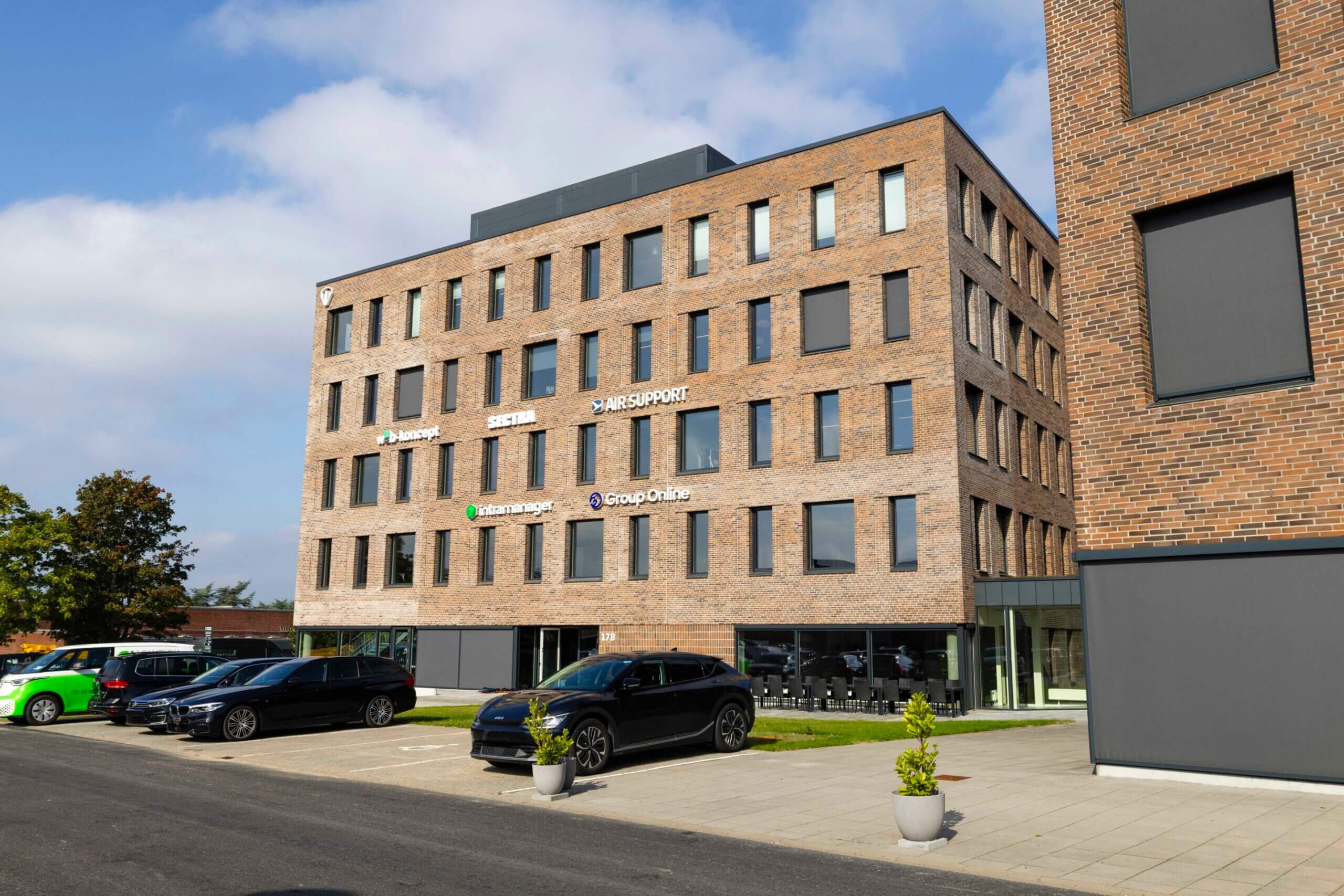 AIR SUPPORT office building inTech Town Odense