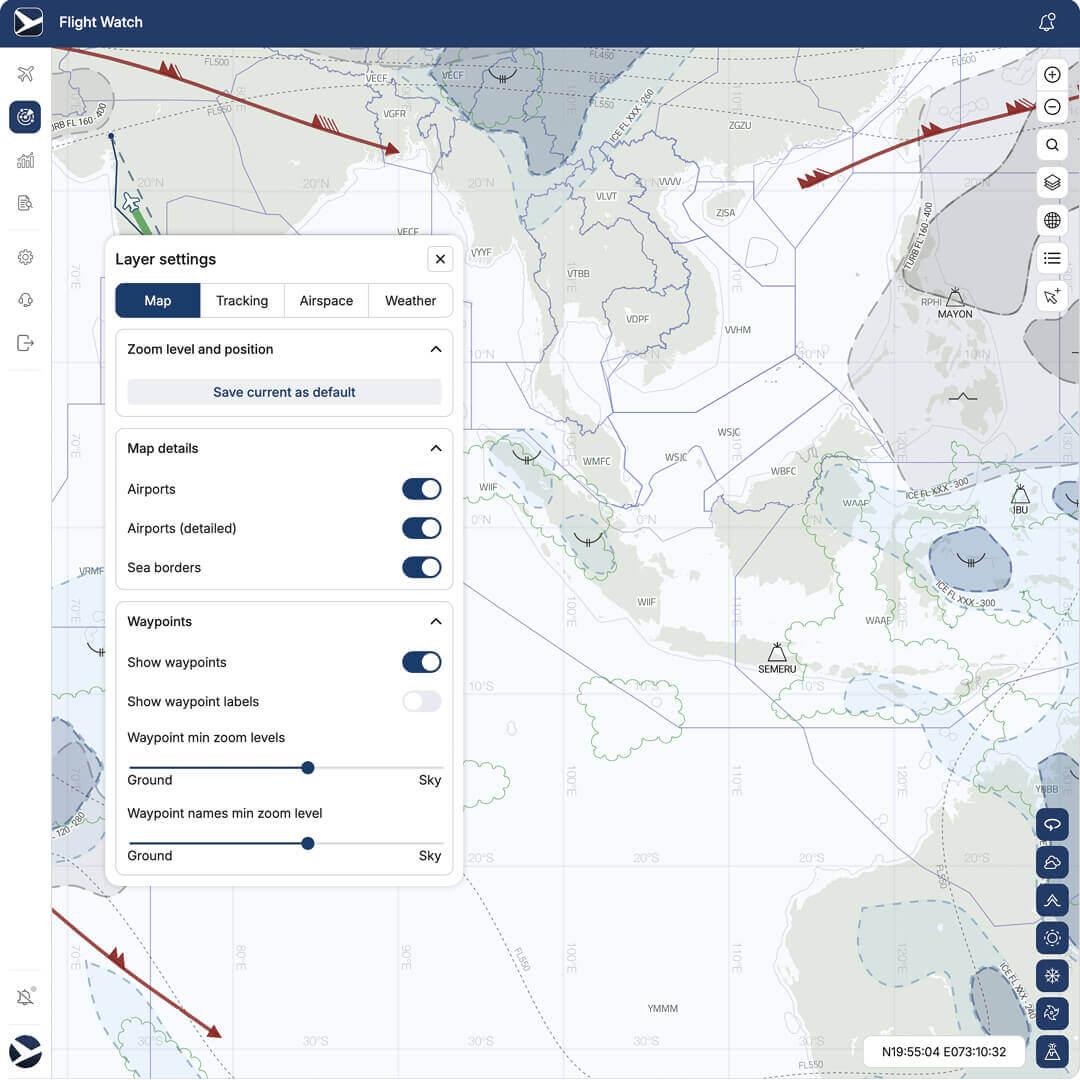 New Map in OpsControl 3.0